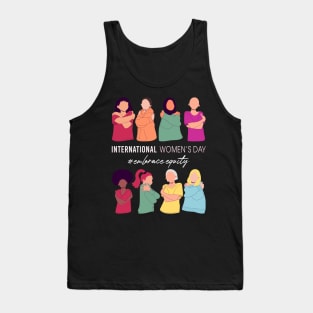 International Womens Day 2023 Embrace Equity International Womens Day Tank Top